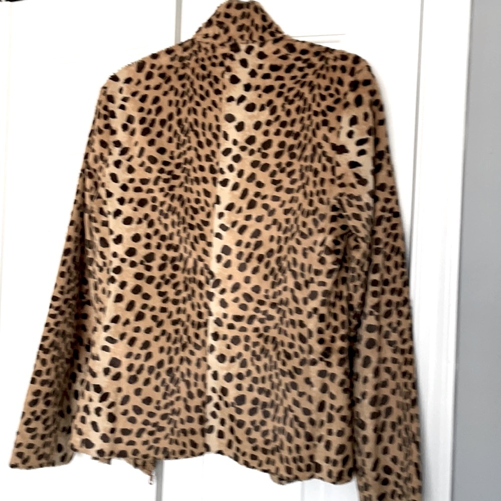 Leopard Print Jacket M 🦁🐯 - Picture 5 of 5